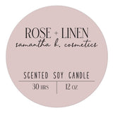 Elegant Full Circle Custom Sticker for Product Labeling - XOXOKristen