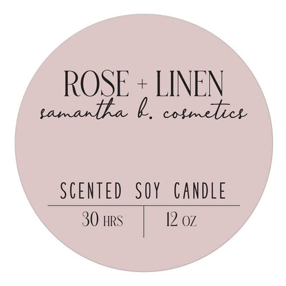 Elegant Full Circle Custom Sticker for Product Labeling - XOXOKristen