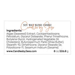Elegant Rectangular 2x1 Inches Product Labeling Ingredients Sticker - XOXOKristen