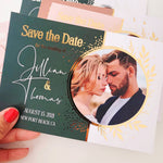 Elegant Save the Date Cards with Photo - XOXOKristen