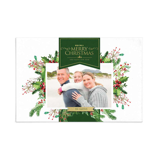 Family Photo Christmas Greeting Card - XOXOKristen