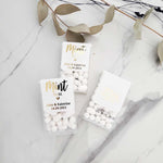 Foiled Wedding Mint to be Favor Stickers - XOXOKristen