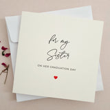 For my Sister on her Graduation Day Card - XOXOKristen