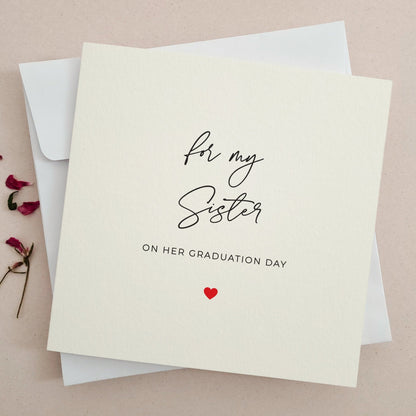 For my Sister on her Graduation Day Card - XOXOKristen