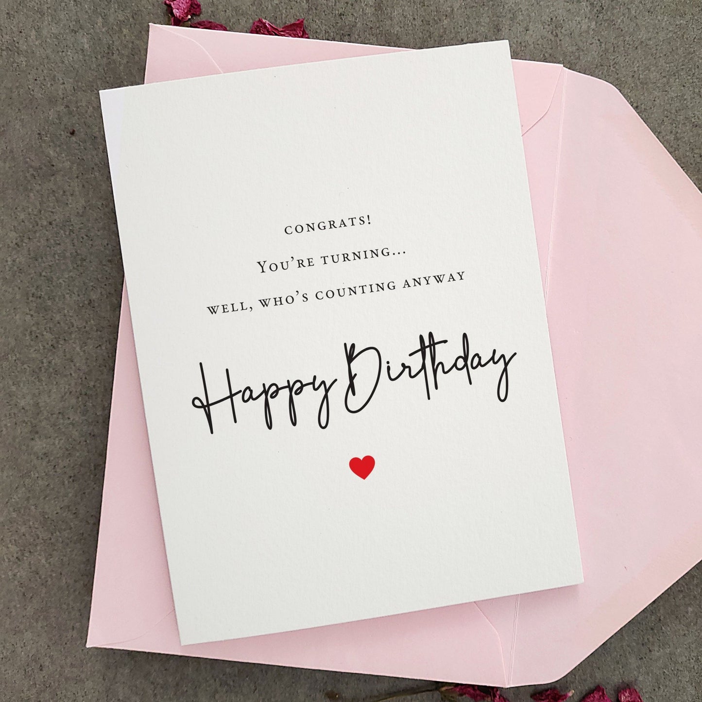 Funny Birthday Card - XOXOKristen