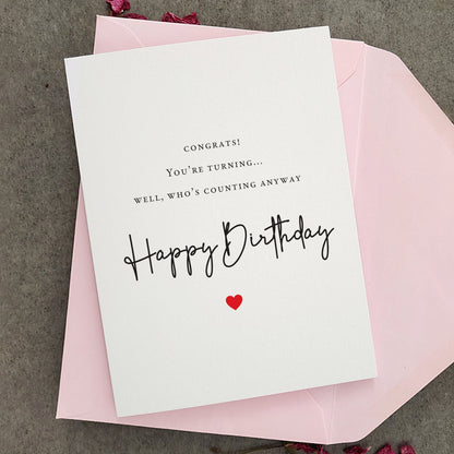 Funny Birthday Card - XOXOKristen