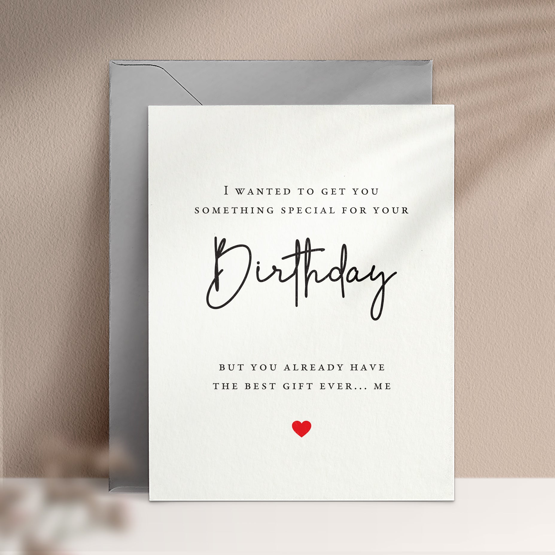 Funny Birthday Card for Boyfriend - XOXOKristen