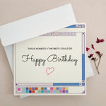 Funny Happy Birthday Card - XOXOKristen
