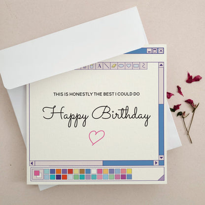 Funny Happy Birthday Card - XOXOKristen