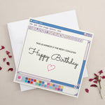 Funny Happy Birthday Card - XOXOKristen