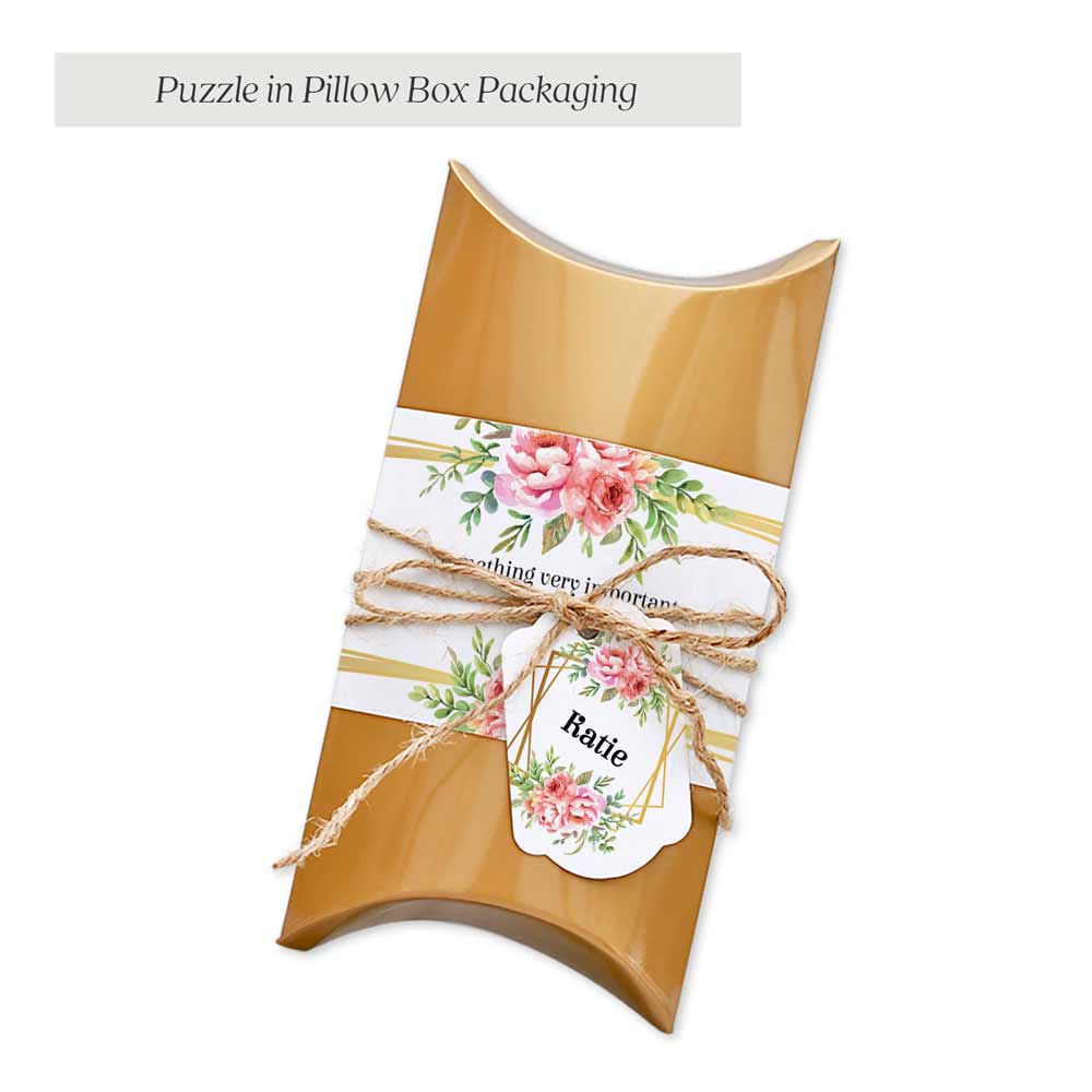 Garden Beauties & Gold Frame Bridesmaid Puzzle - XOXOKristen