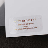 Gift Registry Wedding Sticker - XOXOKristen