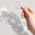 Gingerbread wreath Christmas Stickers - XOXOKristen