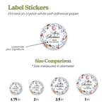 Gingerbread wreath Christmas Stickers - XOXOKristen