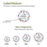 Gingerbread wreath Christmas Stickers - XOXOKristen