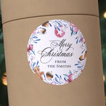 Gingerbread wreath Christmas Stickers - XOXOKristen