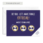 Gold Lottery Card Scratch - off Proposal Card - XOXOKristen