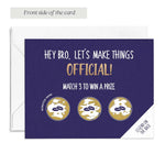 Gold Lottery Card Scratch - off Proposal Card - XOXOKristen