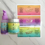 Gradient Gold Foiled Custom Labels - XOXOKristen