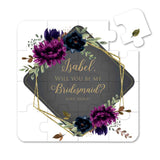 Grey Fantasy Will you be our Flower Girl Puzzle - XOXOKristen