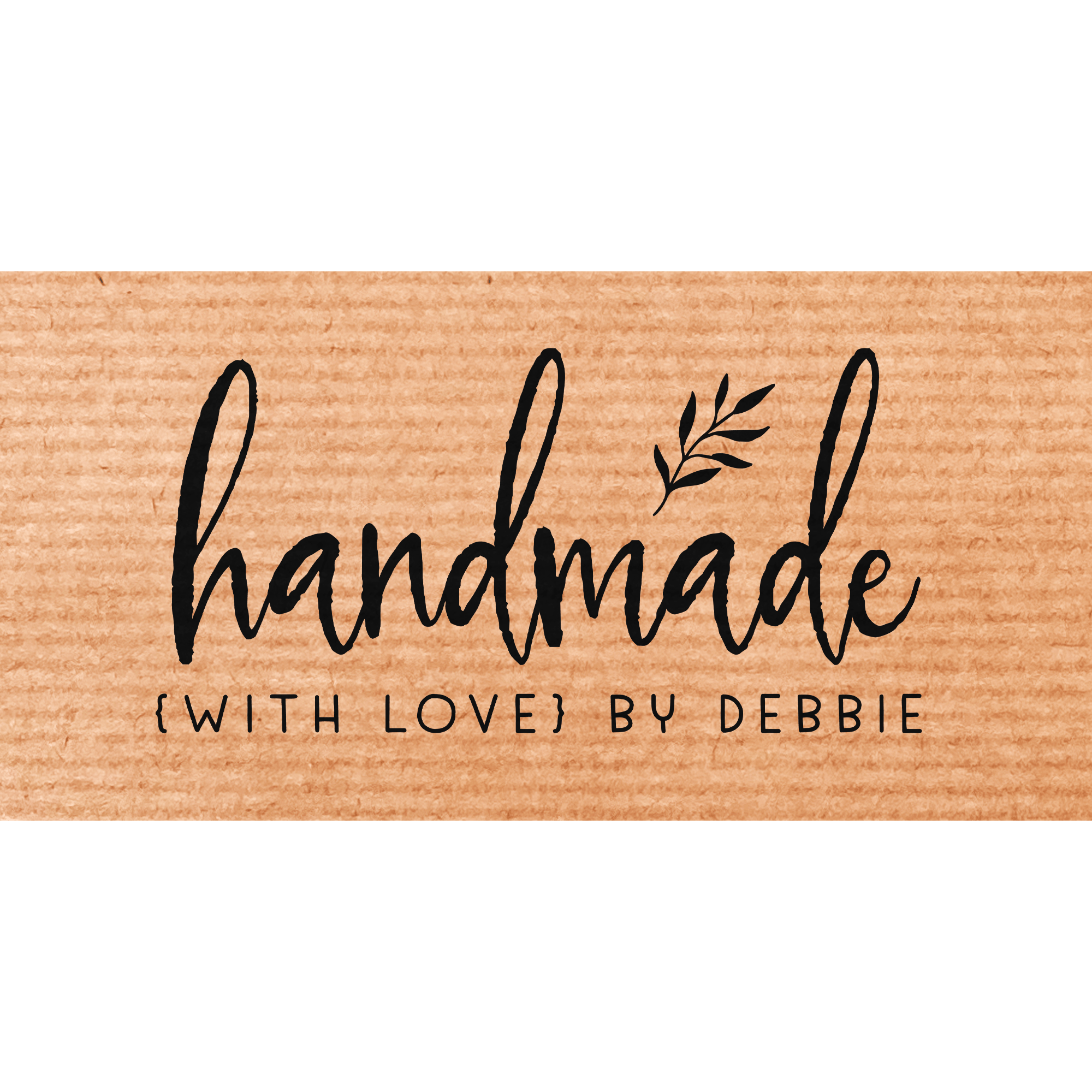 Handmade with Love Personalized Stickers - XOXOKristen