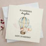 Happy 5th Birthday Card for a Wonderful Daughter - XOXOKristen
