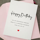 Happy Birthday to an Inspiring Person - XOXOKristen