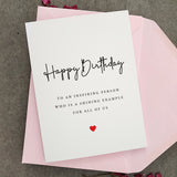 Happy Birthday to an Inspiring Person - XOXOKristen