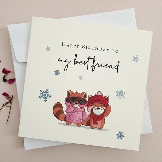 Happy Birthday to my Best Friend Card - XOXOKristen