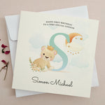Happy First Birthday To A Special Godson Card - XOXOKristen