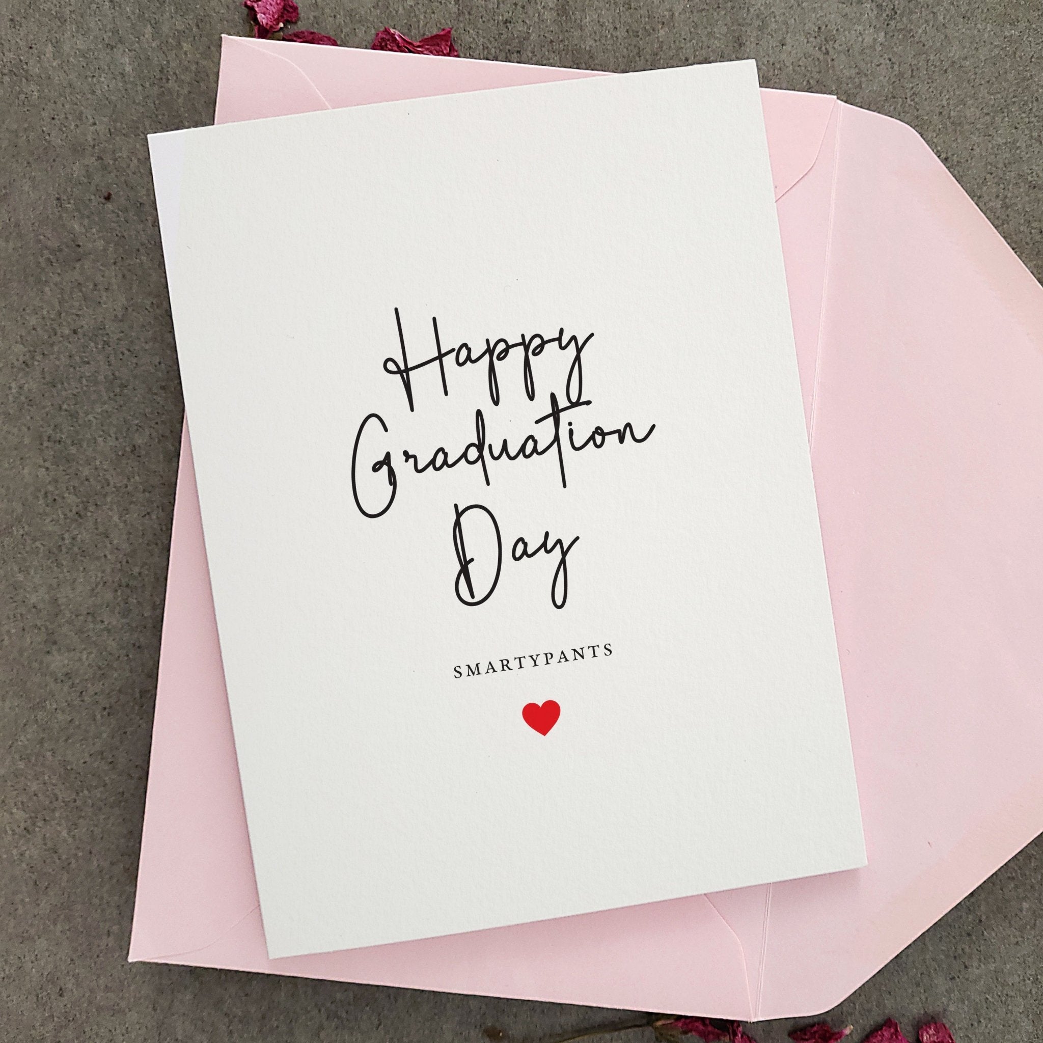 Happy Graduation Day Smartypants Greeting Card - XOXOKristen