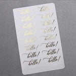 Hello! Planner Sticker - XOXOKristen