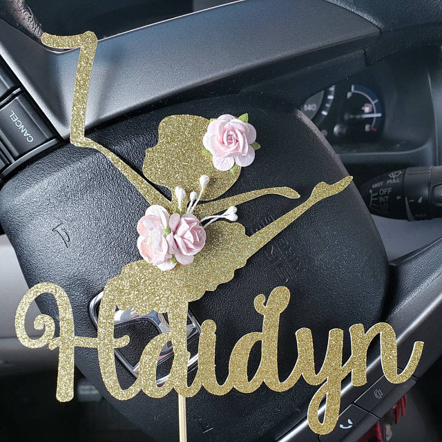 Personalized baby shower Welcome baby cake topper with stars. Gold glittered cake decoration for baby shower, baptism or christening – XOXOKristen