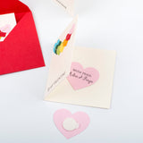 Set of 12 Valentine's day cards for school with colorful hearts -  XOXOKristen