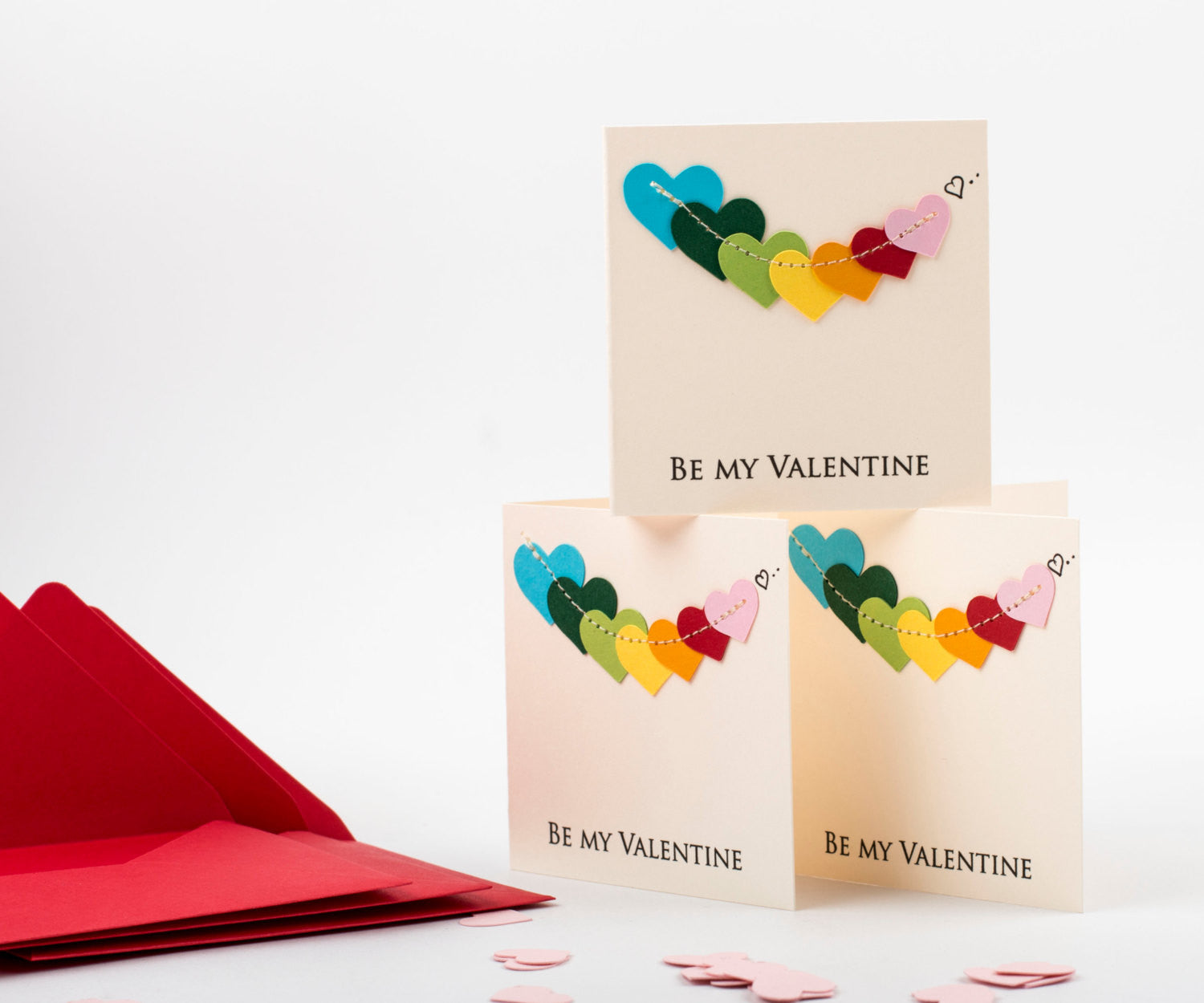 Set of 12 kids Valentine's day craft cards -  XOXOKristen