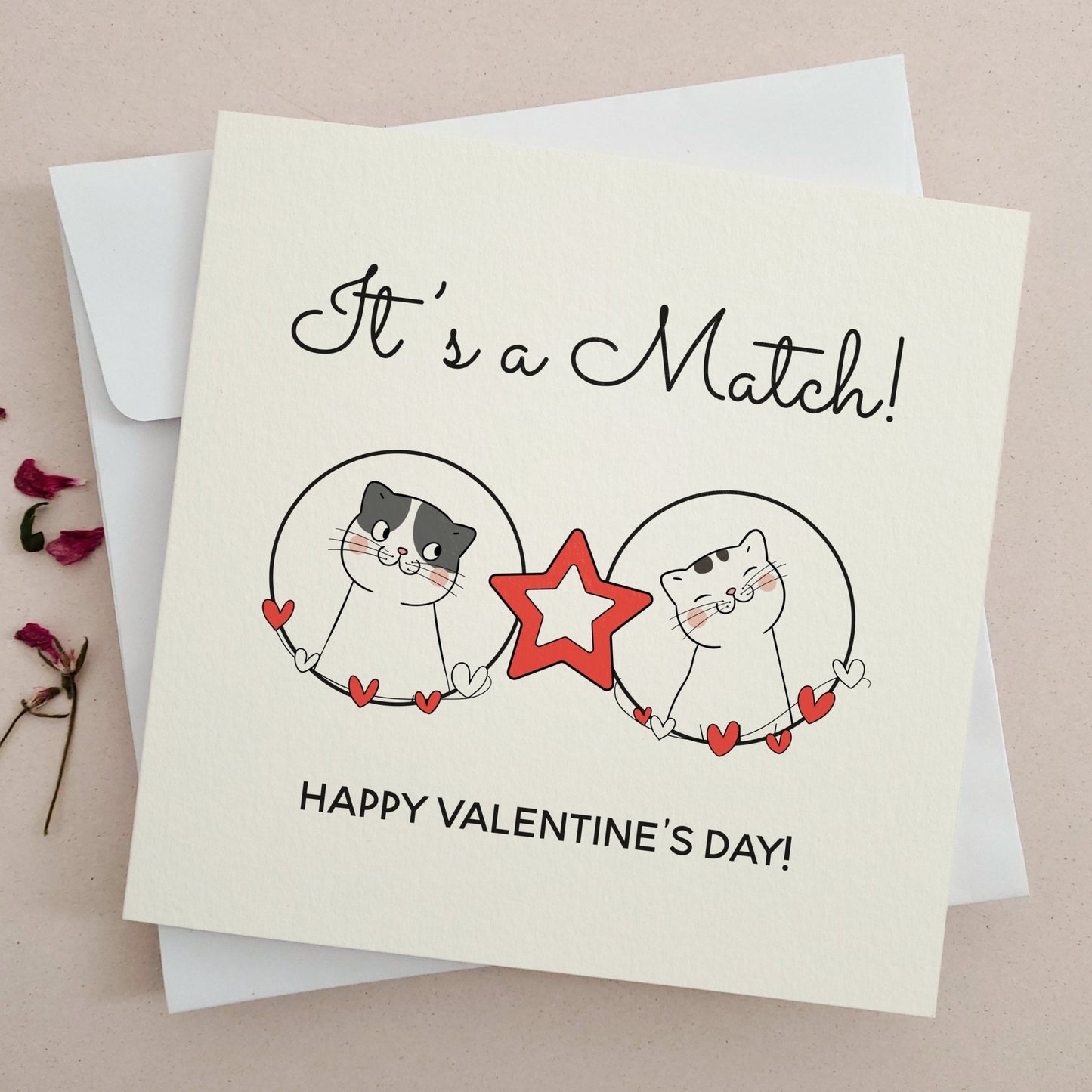 It’s a Match Valentines Card - XOXOKristen