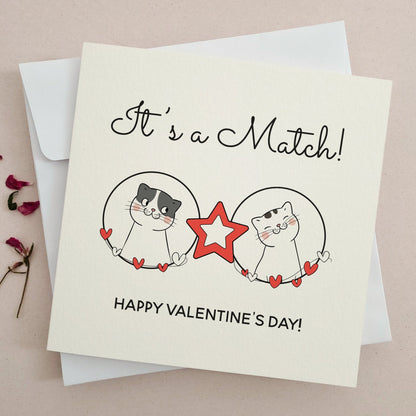 It’s a Match Valentines Card - XOXOKristen