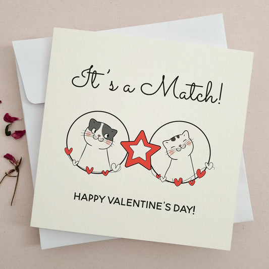 It’s a Match Valentines Card - XOXOKristen