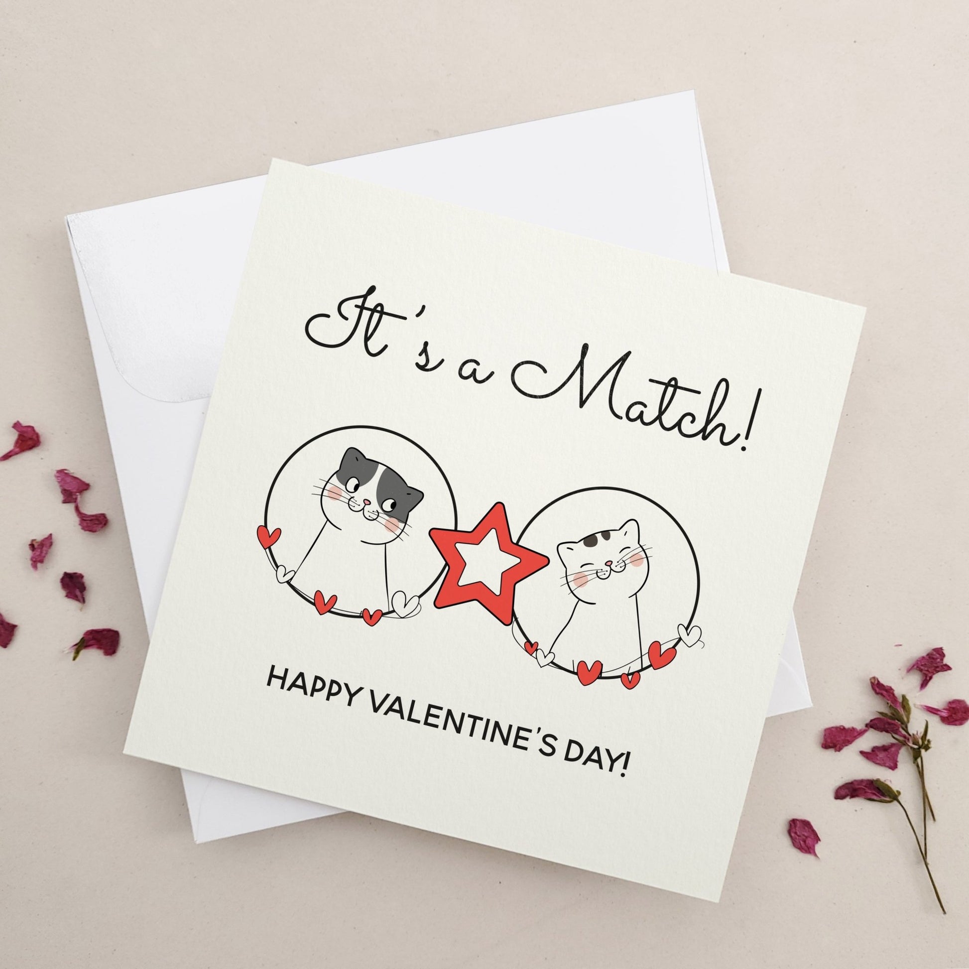It’s a Match Valentines Card - XOXOKristen