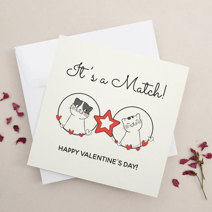 It’s a Match Valentines Card - XOXOKristen
