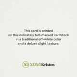 It’s the most Wonderful Time of the Year Personalised Card - XOXOKristen