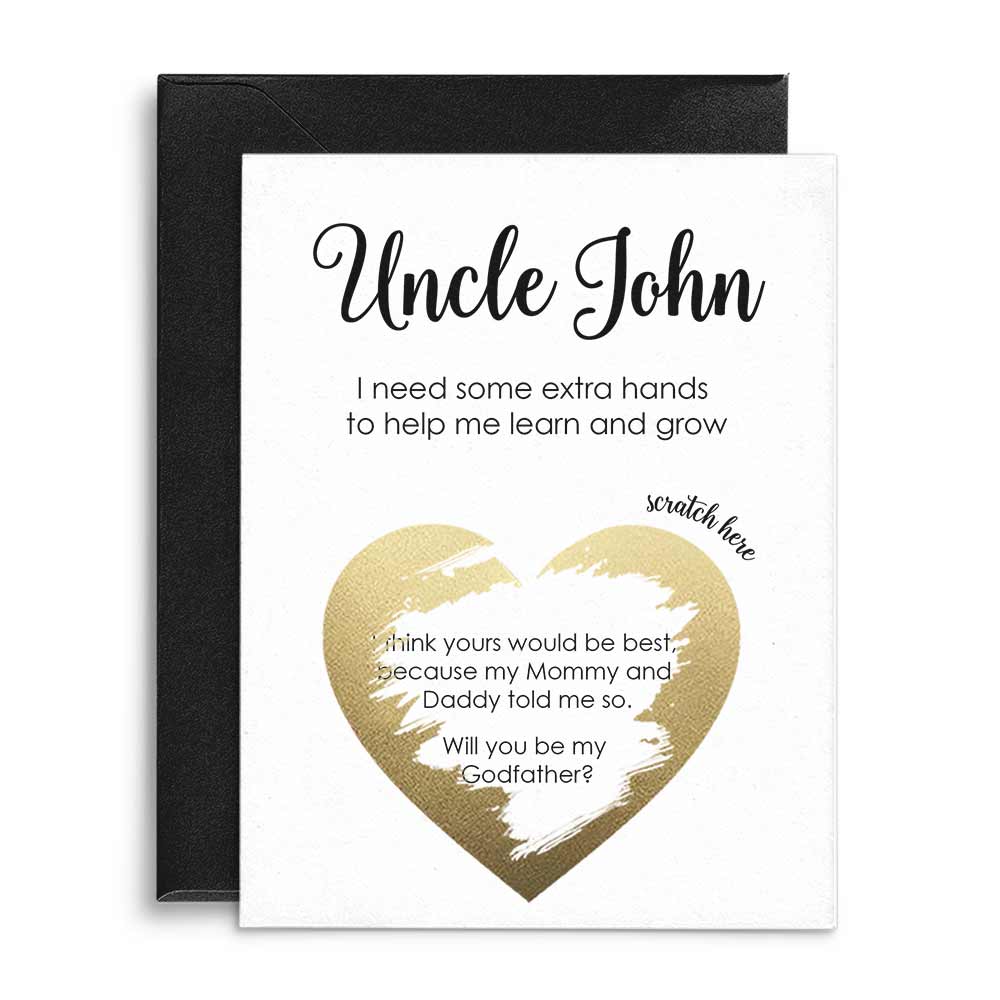 John Godfather Scratch - off Proposal Card - XOXOKristen
