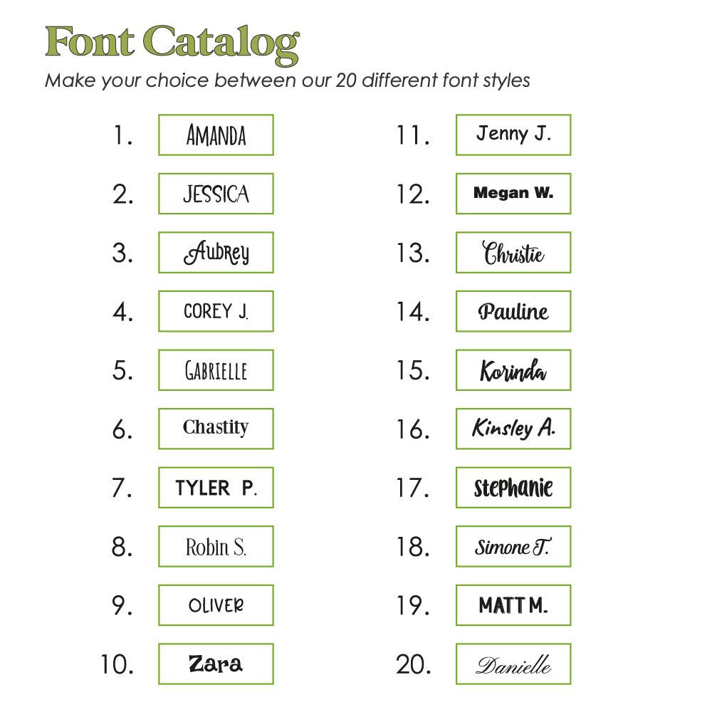 Kids Name Labels Forest and Animals - XOXOKristen
