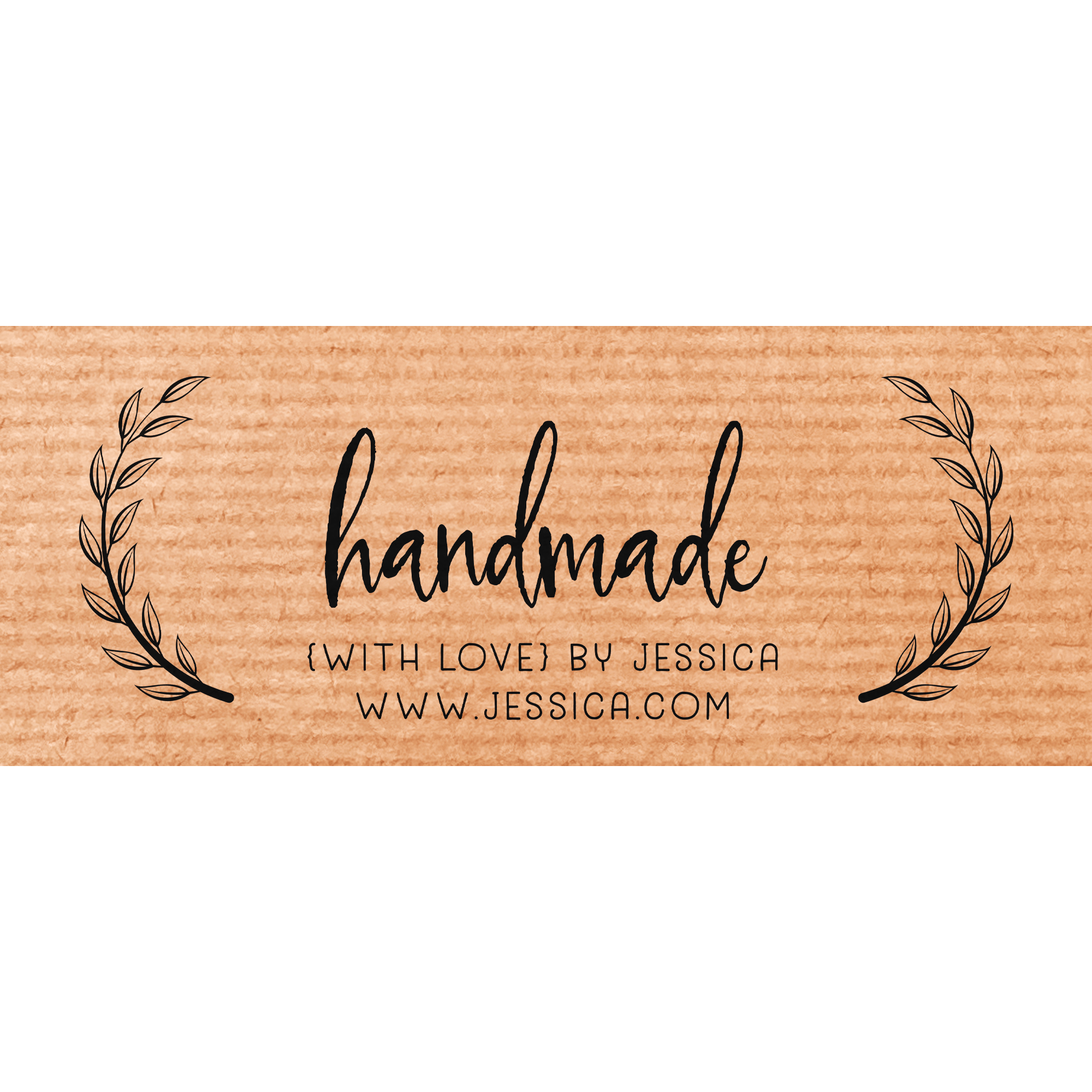 Kraft Handmade with Love Labels - XOXOKristen