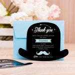 Little Man Birthday Thank You Card - XOXOKristen