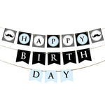 Little Man Happy Birthday Banner - XOXOKristen