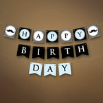 Little Man Happy Birthday Banner - XOXOKristen