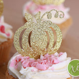 Little Pumpkin Cupcake Topper - XOXOKristen
