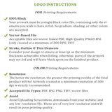 Clear custom logo labeling stickers -  XOXOKristen