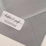 Love Letters Custom Return Address Label - XOXOKristen